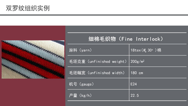 首頁 資訊中心 科技資訊雙羅紋組織(inter lock stitch)俗稱棉毛組織